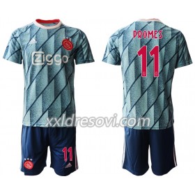 AFC Ajax Quincy Promes 11 Drugi Dječji Komplet Dresovi za Nogomet 2020-2021 (+ kratke hlače)